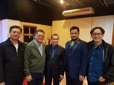 Dr. Kamrul alongwith the good friend ambassador of Kuwait in Bangladesh