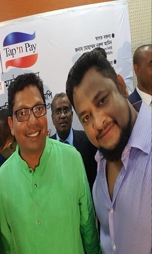 Dr. Kamrul and ICT Minister of Bangladesh