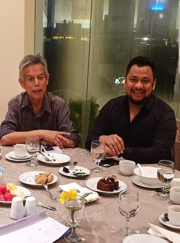 With TanSri Dr. Zaharddin Idrus,  the Science Adviser to The Prime Minister of Malaysia.