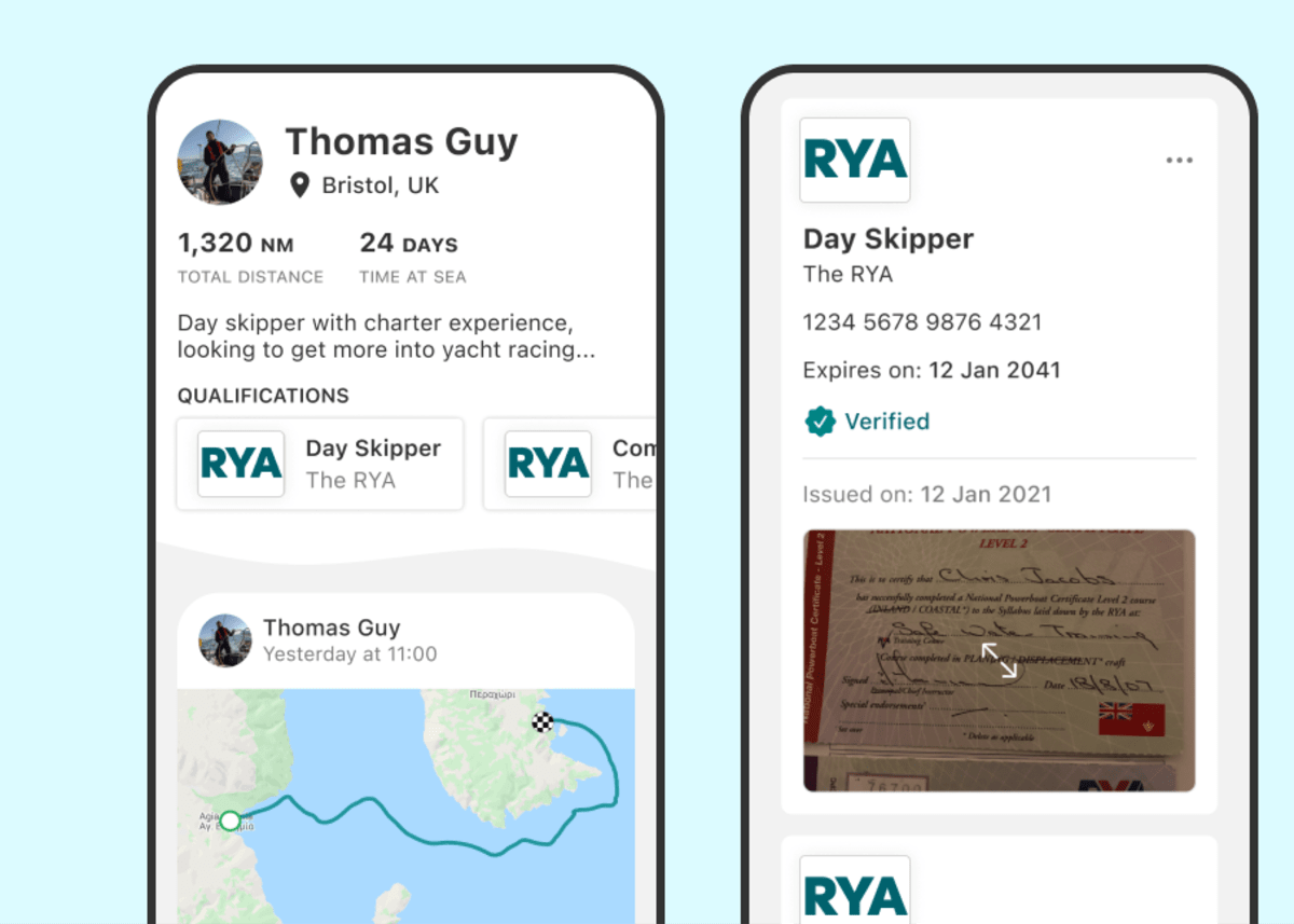 Adding Qualifications to your Profile