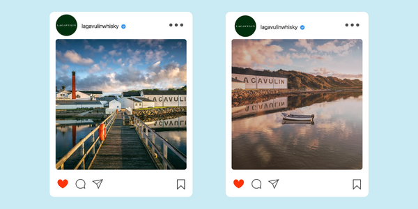 Lagavulin distillery on instagram