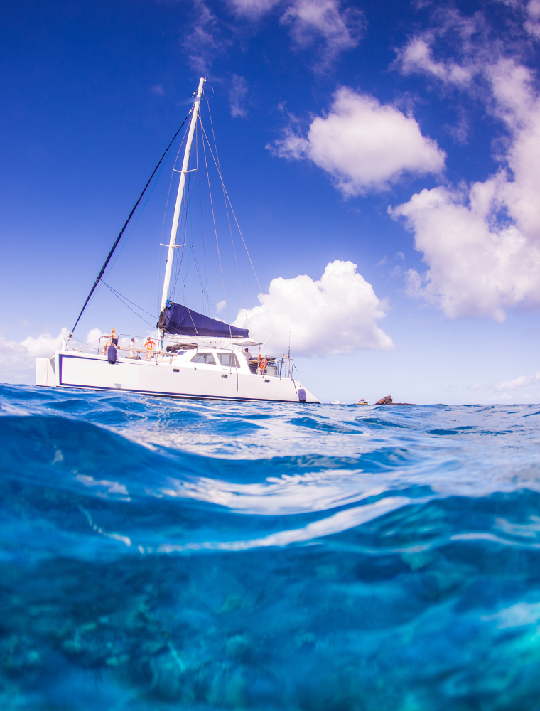 molokini crater snorkeling catamaran