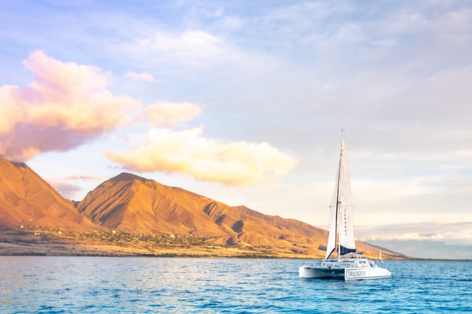 sail trilogy, west maui sunset sail