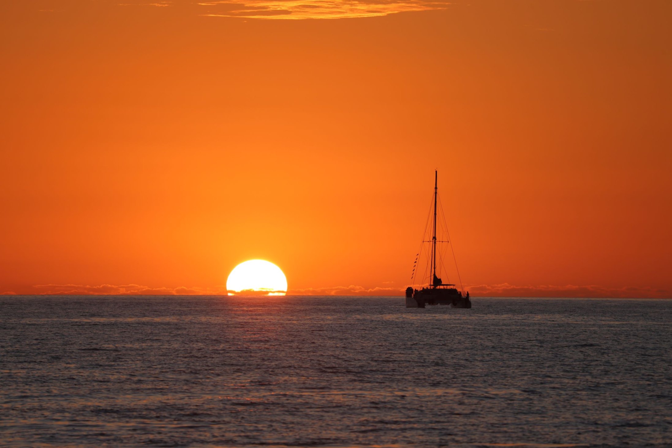 sunset sail on maui