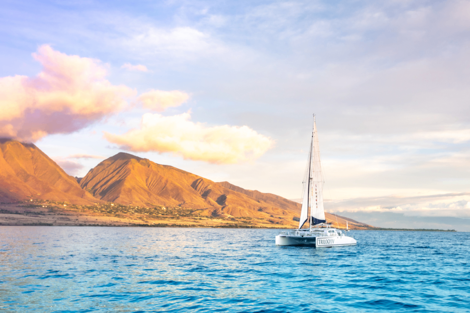 the best sunset sail on maui