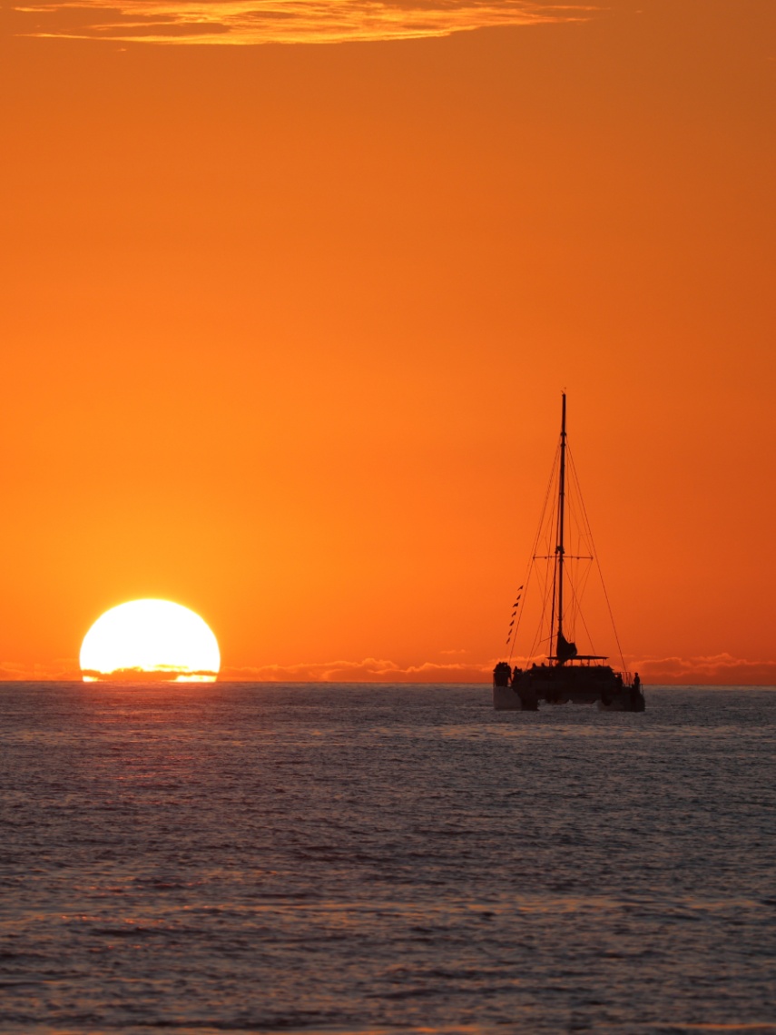 sunset sail on maui