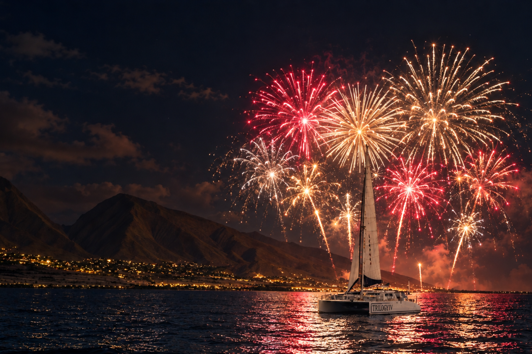 New Years Eve Fireworks Maui