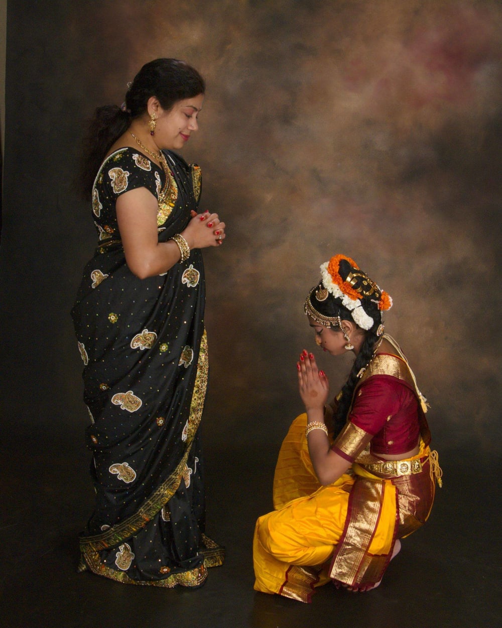 Kuchipudi pose · Meghna