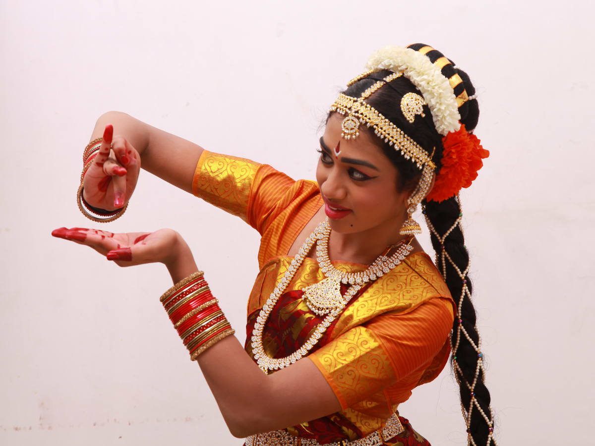Kuchipudi Pose · Meghna