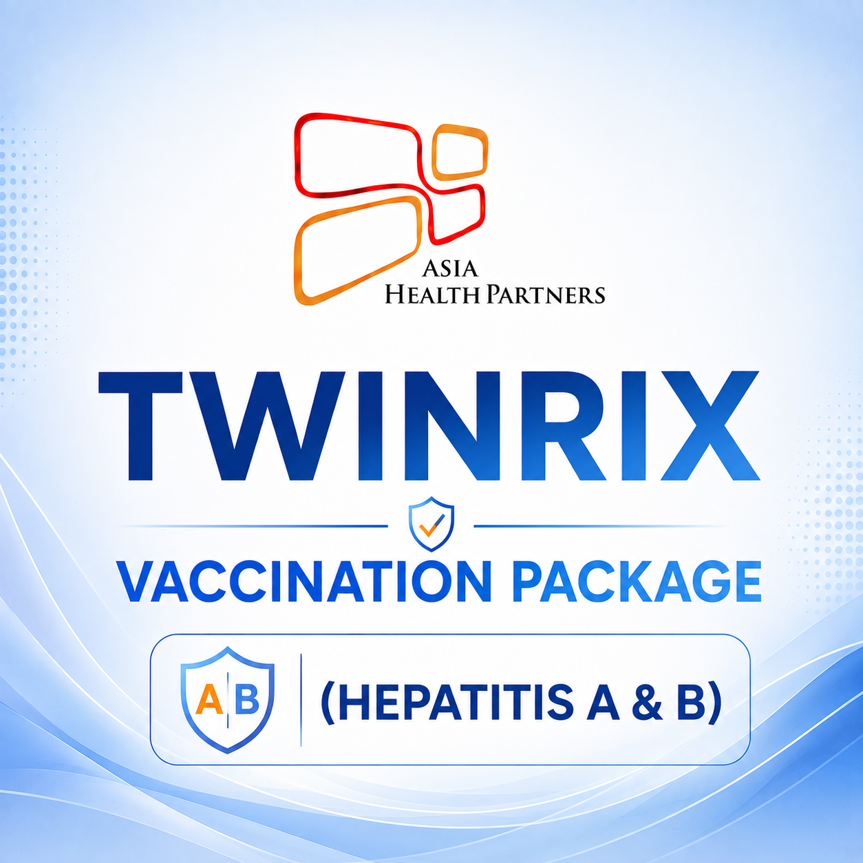 Asia HealthPartners Twinrix Vaccination Package (Hepatitis A & B)