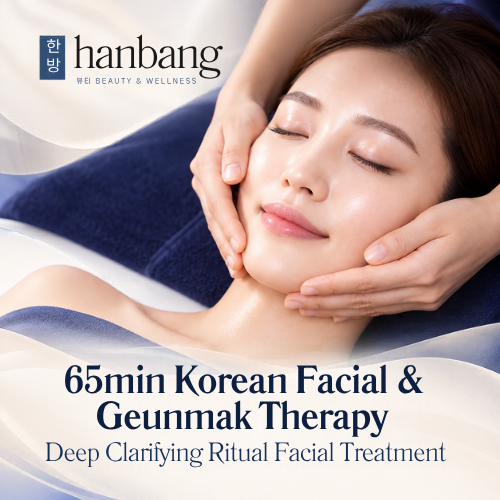 65min Korean Facial & Geunmak Therapy – Deep Clarifying Ritual Facial Treatment (Worth $238)