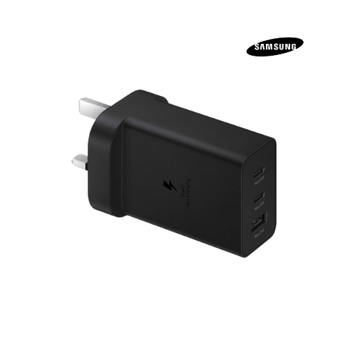 Samsung Power Adapter 65w Trio Black (Without Cable)