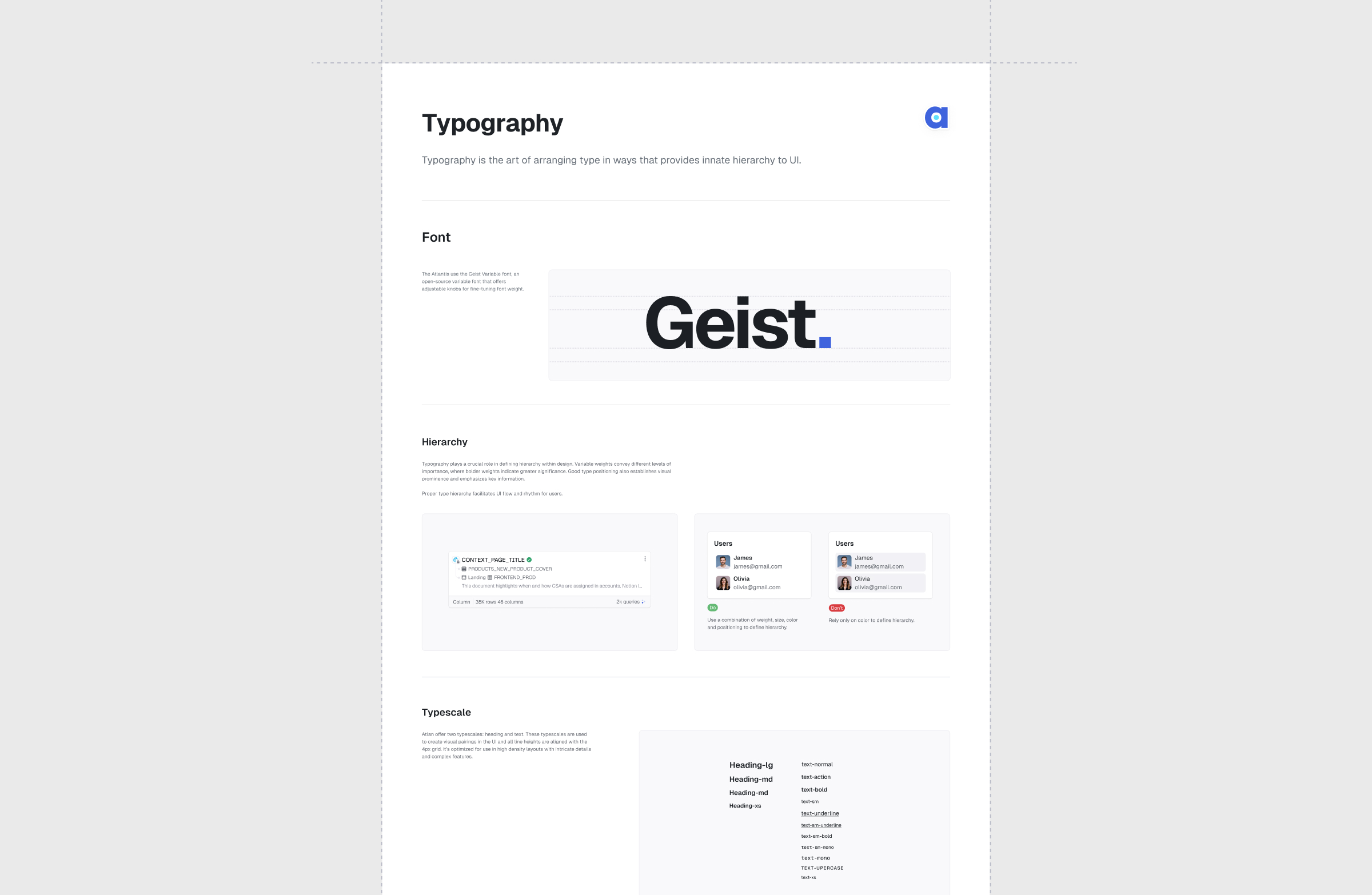 Typography