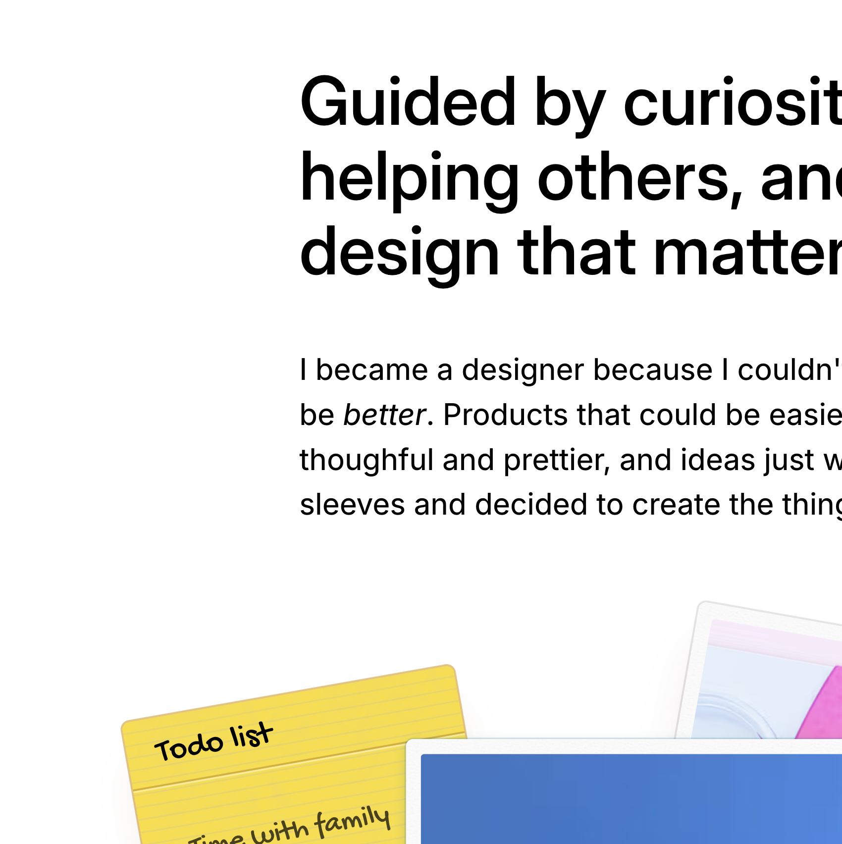 Design in code