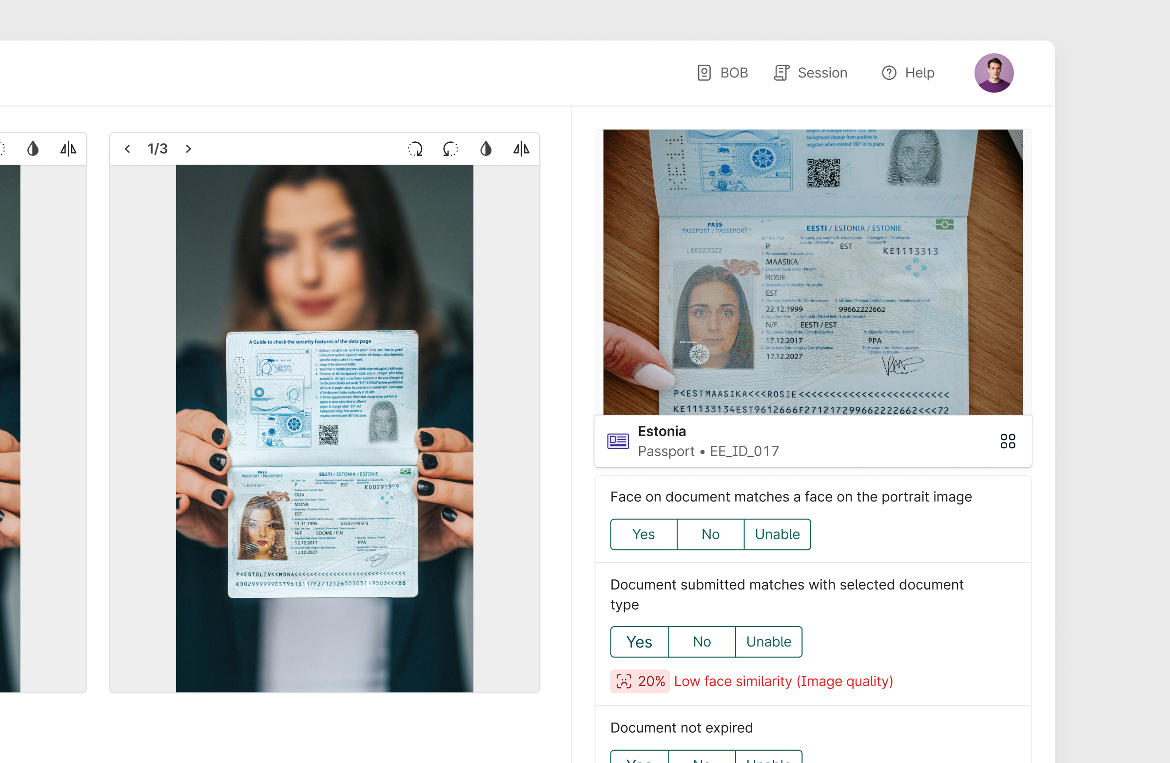 We brough the ML outcome to the manual verification
