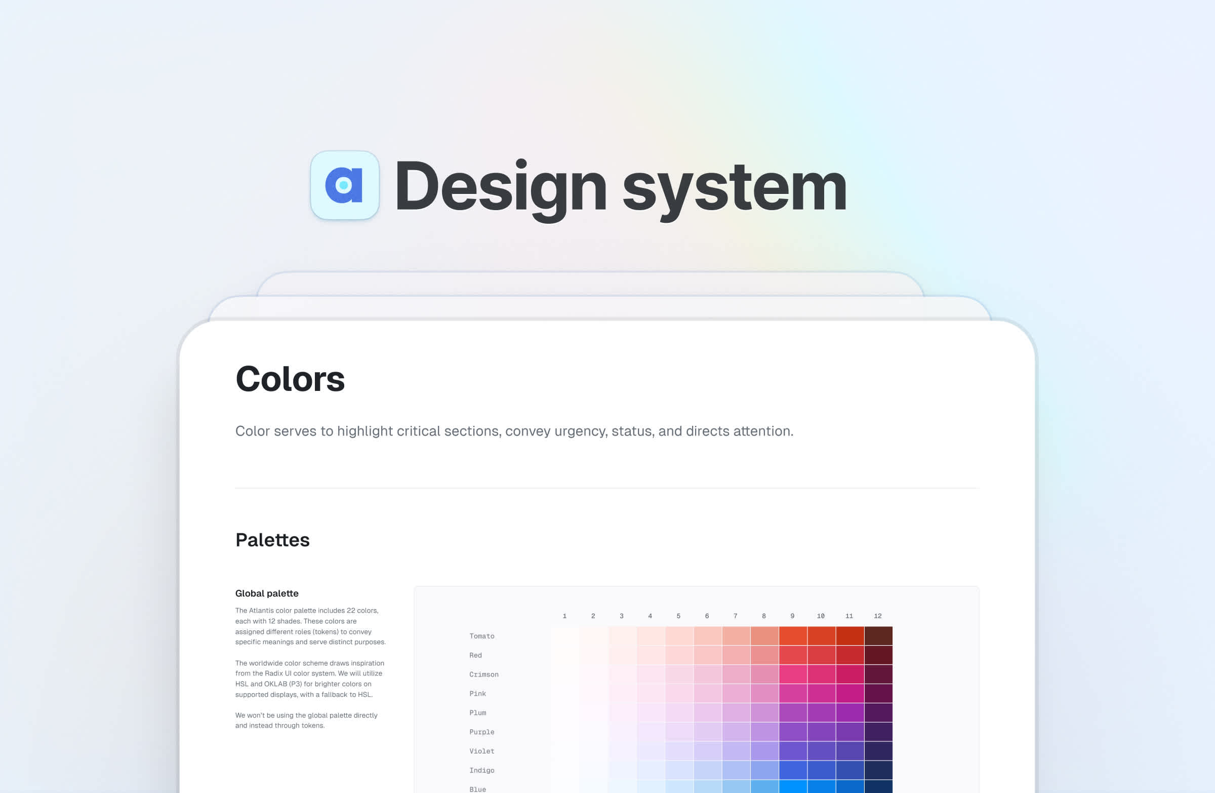 Atlantis design system