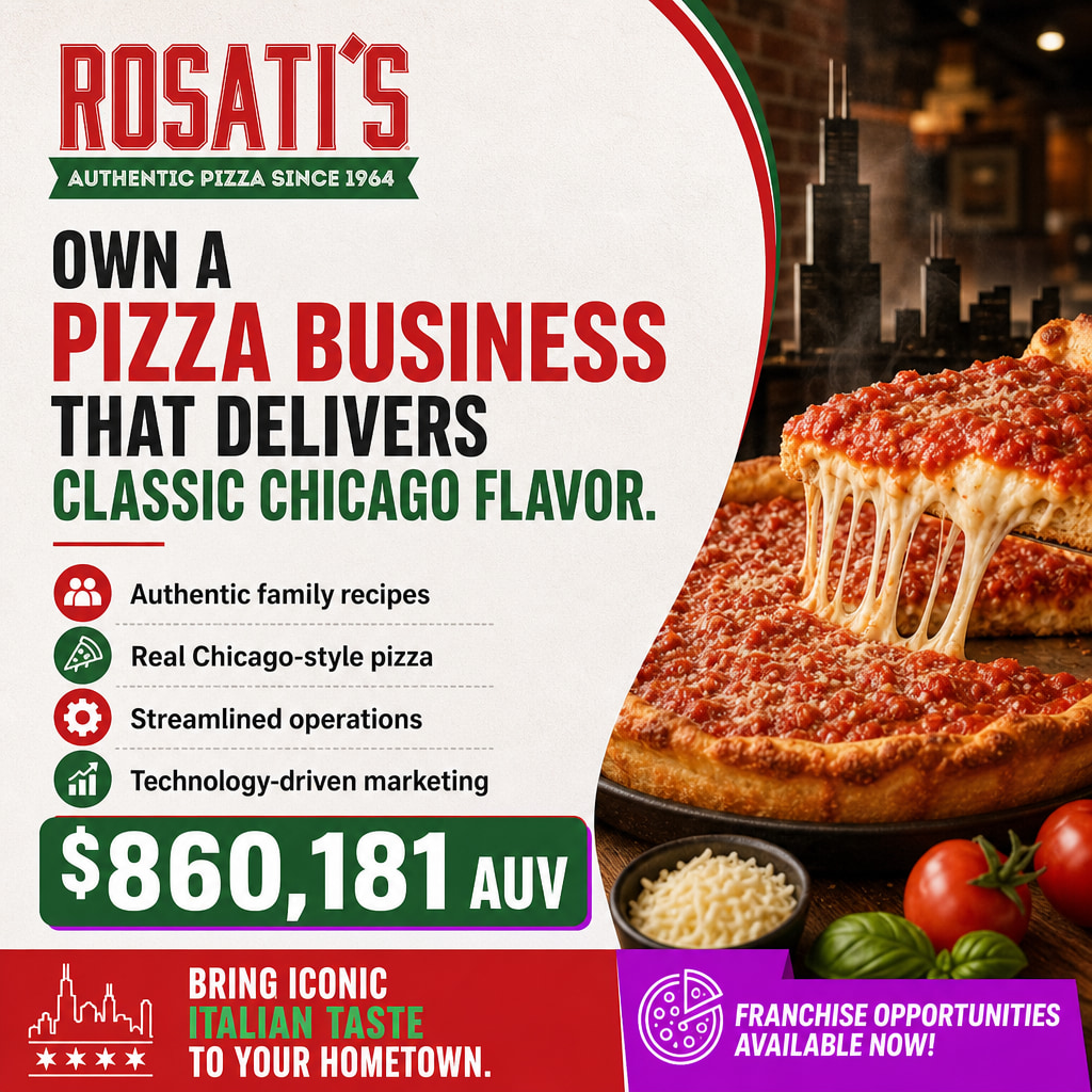 Rosati's Pizza ad creative