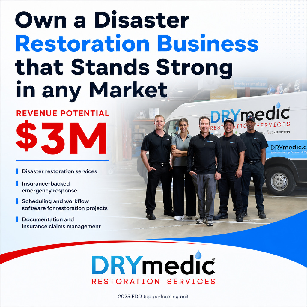 Drymedic Restoration Services ad creative