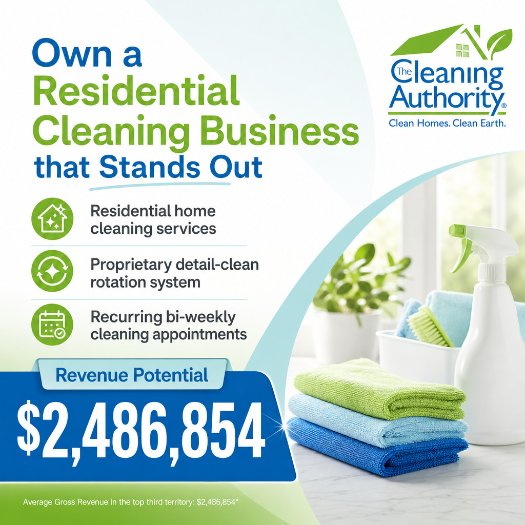 The Cleaning Authority ad creative