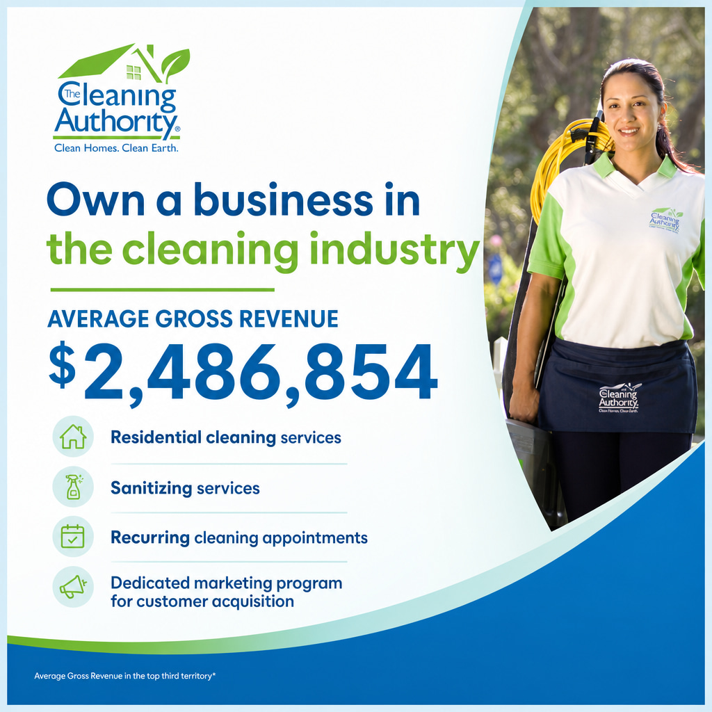 The Cleaning Authority ad creative