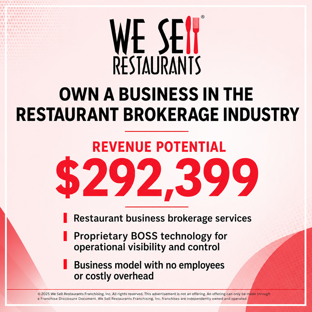 We Sell Restaurants ad creative
