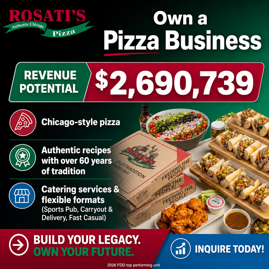 Rosati's Pizza ad creative