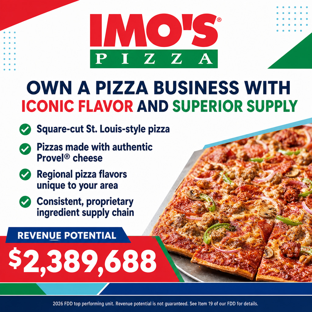 Imo's Pizza ad creative