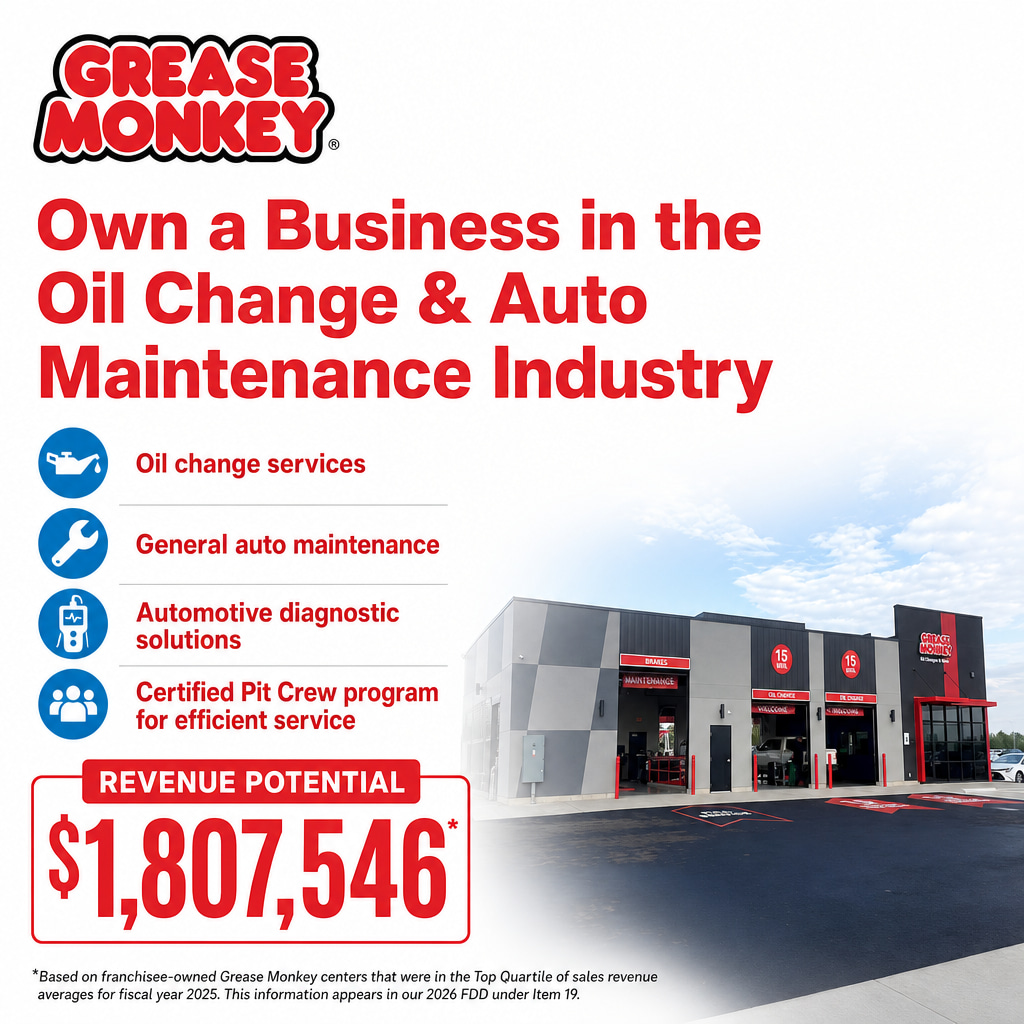 Grease Monkey ad creative