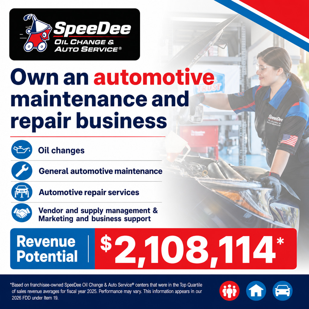 Speedee ad creative
