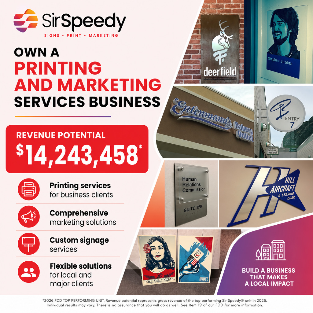 Sir Speedy ad creative