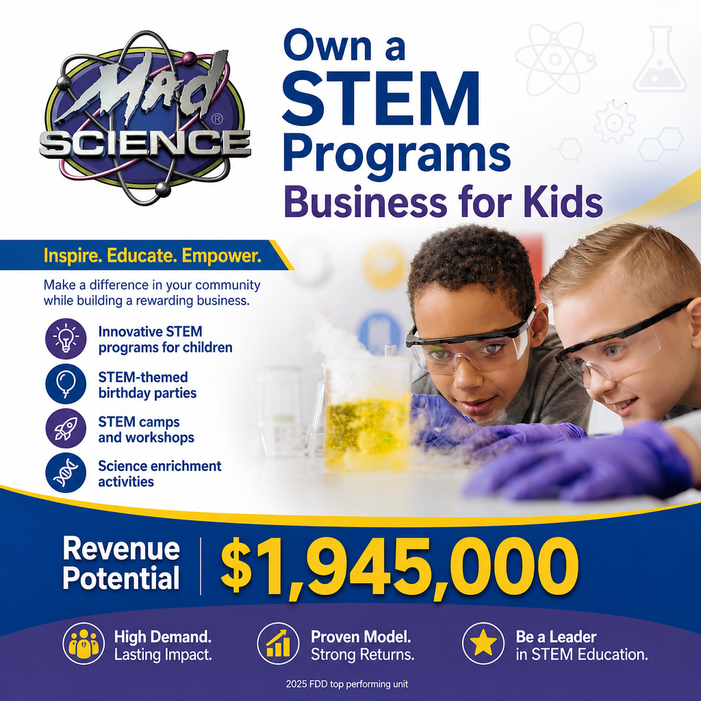 Mad Science Hq ad creative