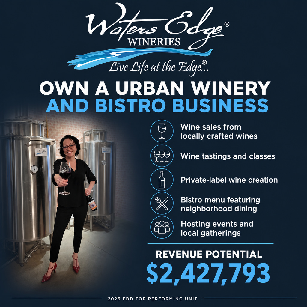 Waters Edge Wineries ad creative