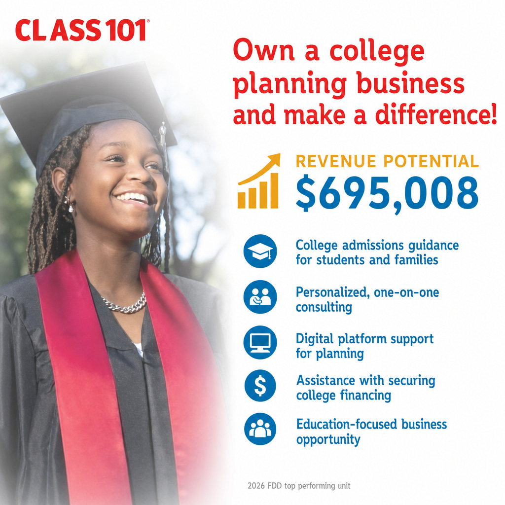 Class 101 ad creative