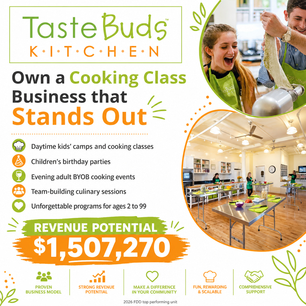 Taste Buds Kitchen ad creative