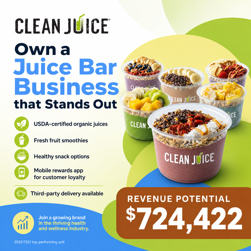 Clean Juice ad creative