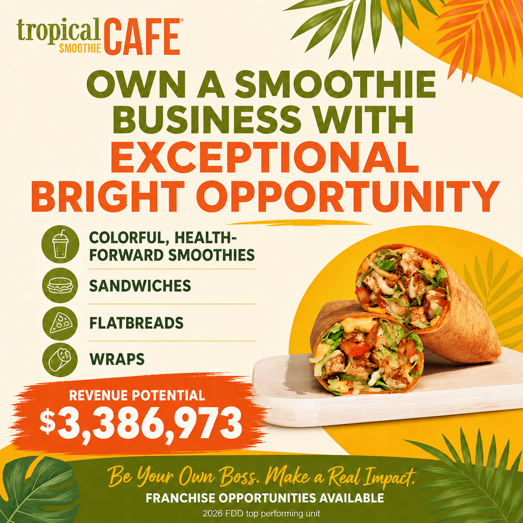 Tropical Smoothie Cafe ad creative