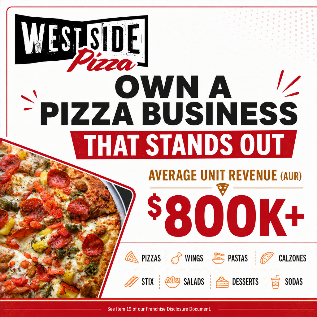 Westside Pizza ad creative