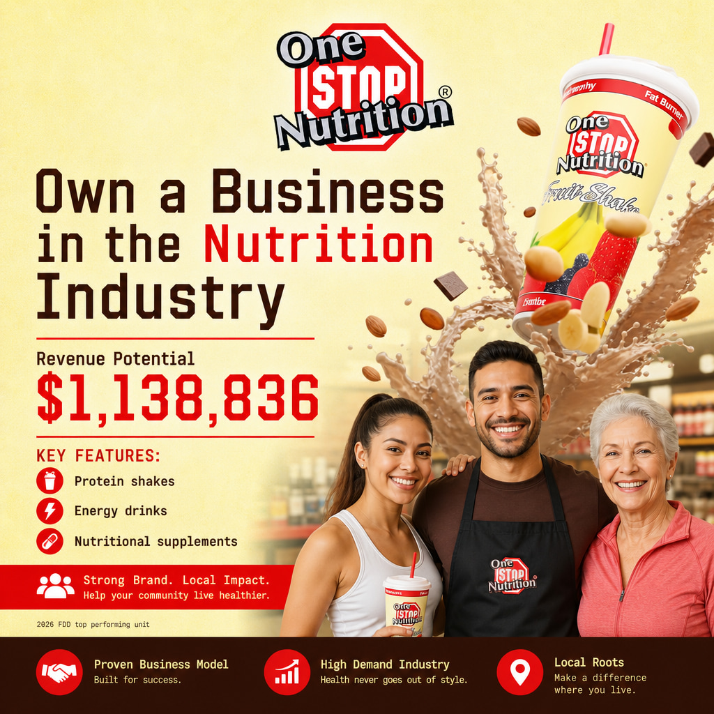 One Stop Nutrition ad creative