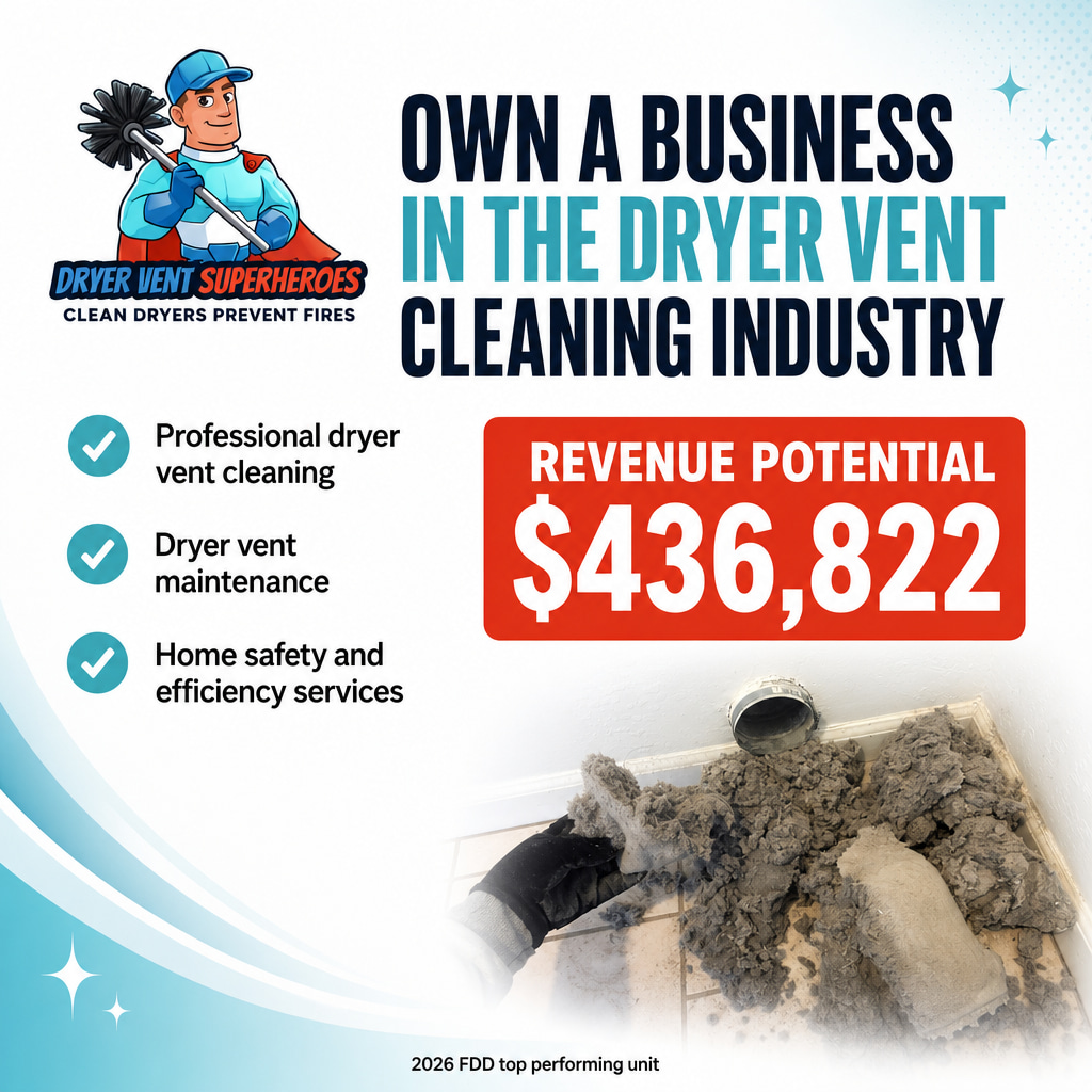 Dryer Vent Superheroes ad creative