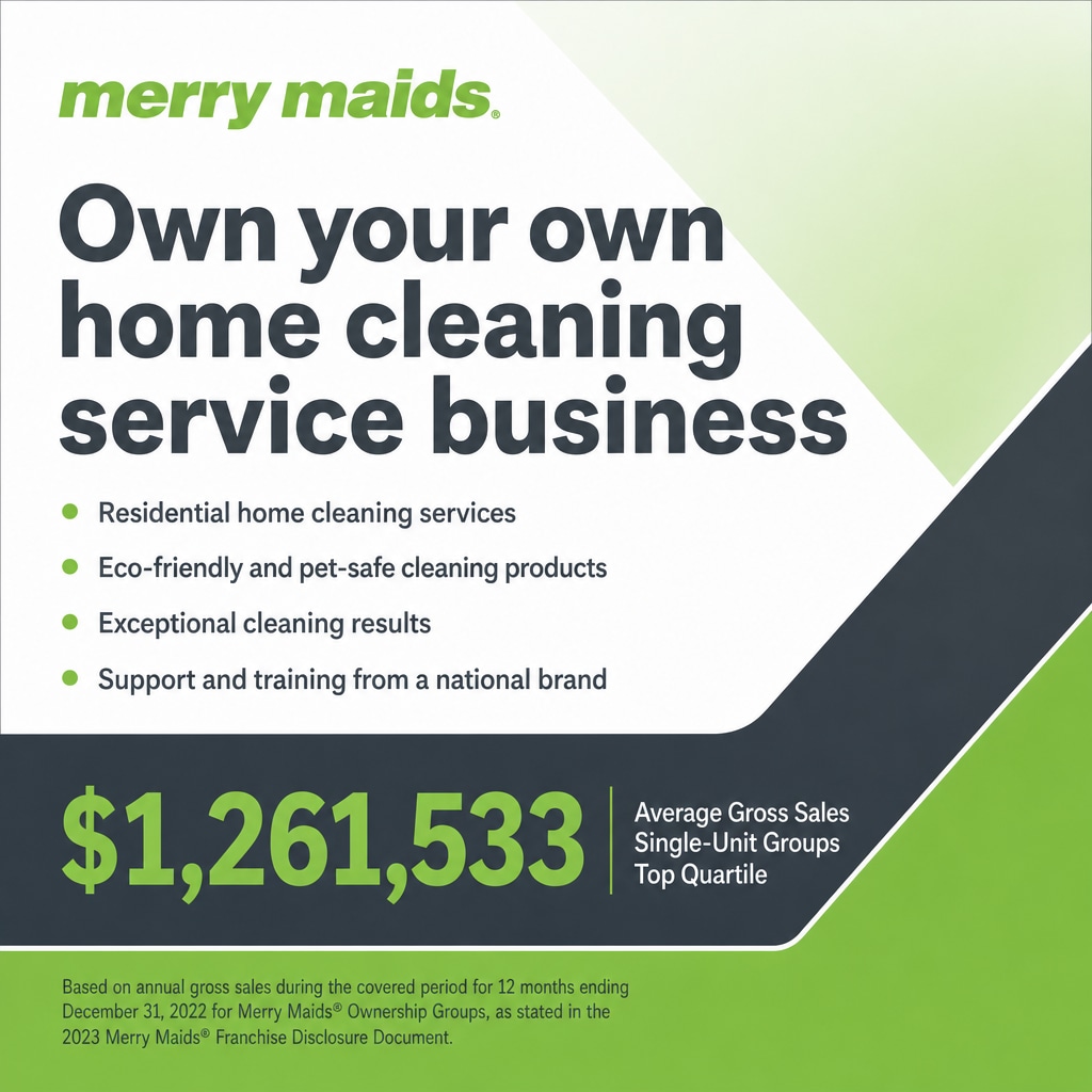 Merry Maids ad creative