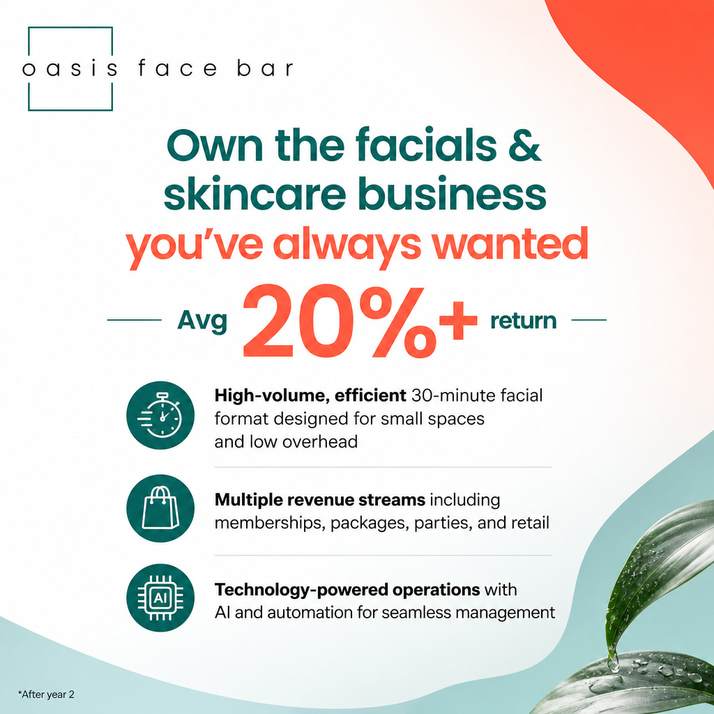 Oasis Face Bar ad creative