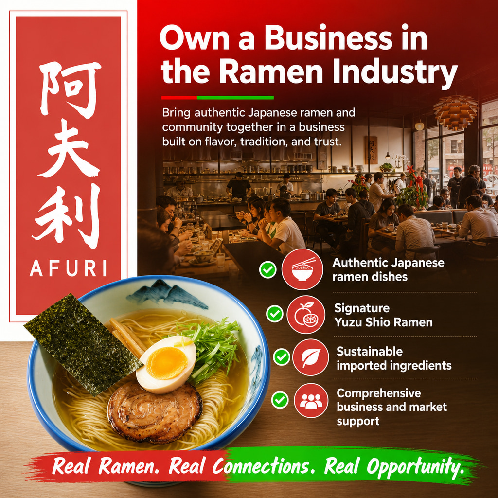 Afuri Ramen + Dumpling ad creative