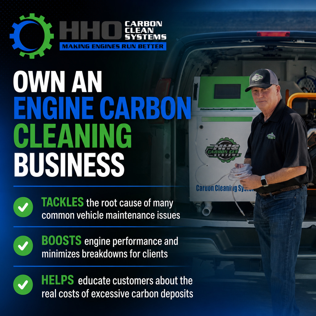 HHO Carbon Clean Systems ad creative
