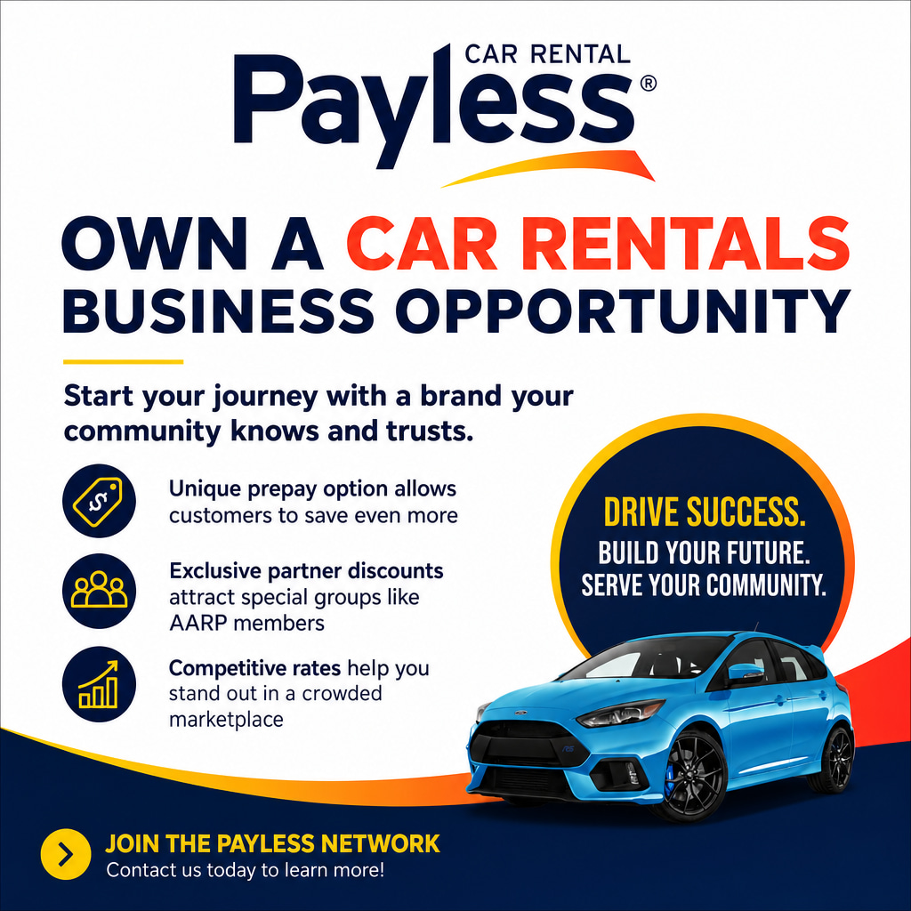 Payless Car Rental System ad creative