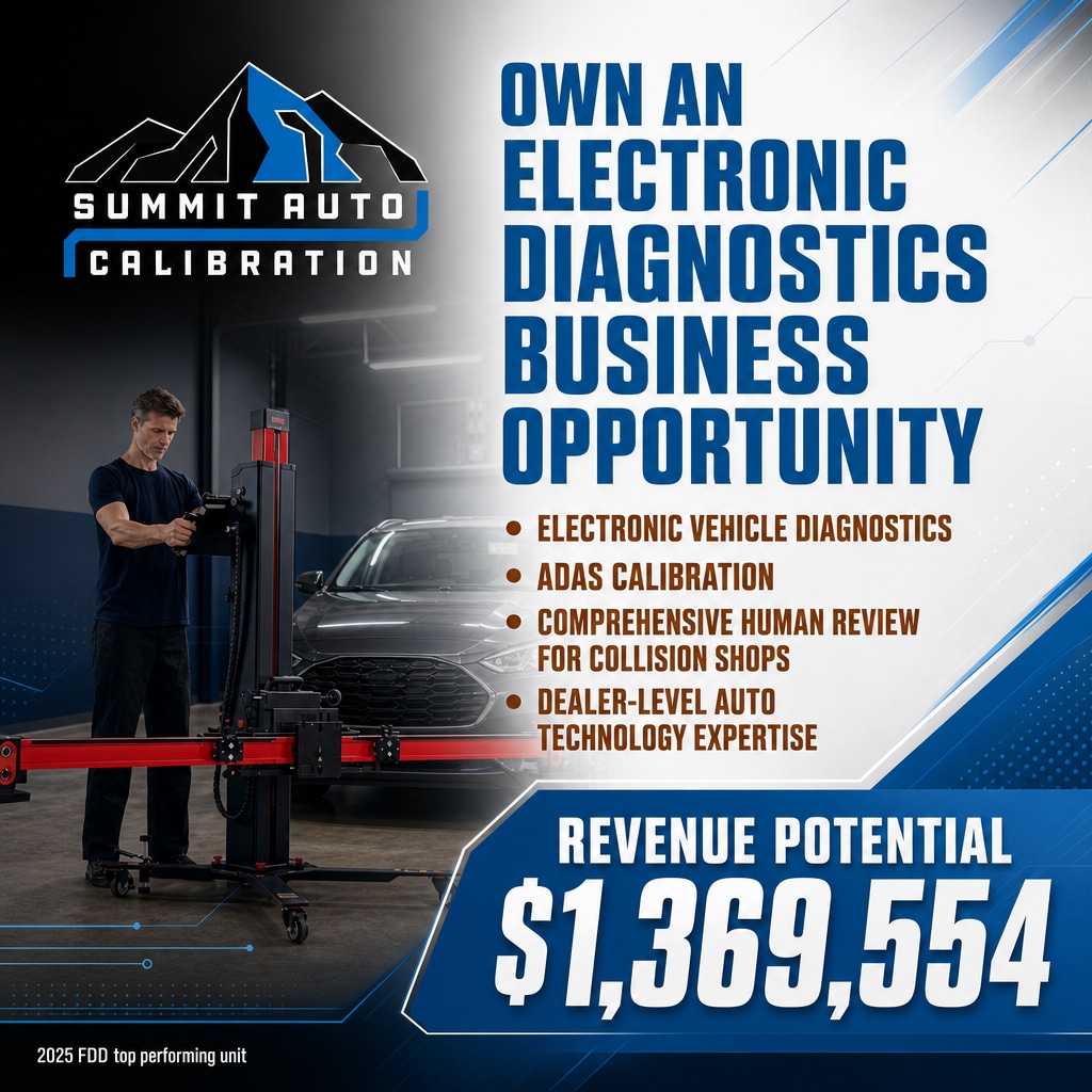 Summit Auto Calibration ad creative