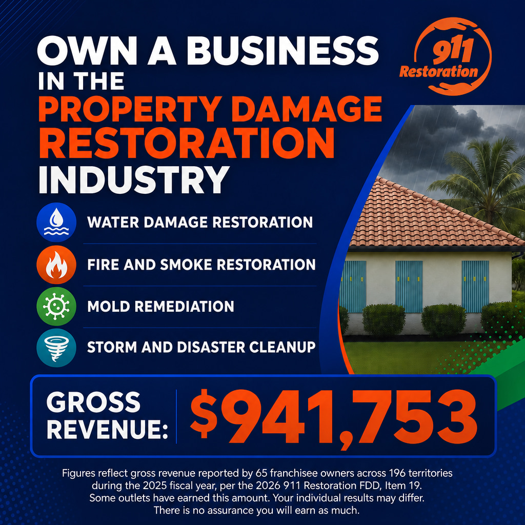 911 Restoration ad creative
