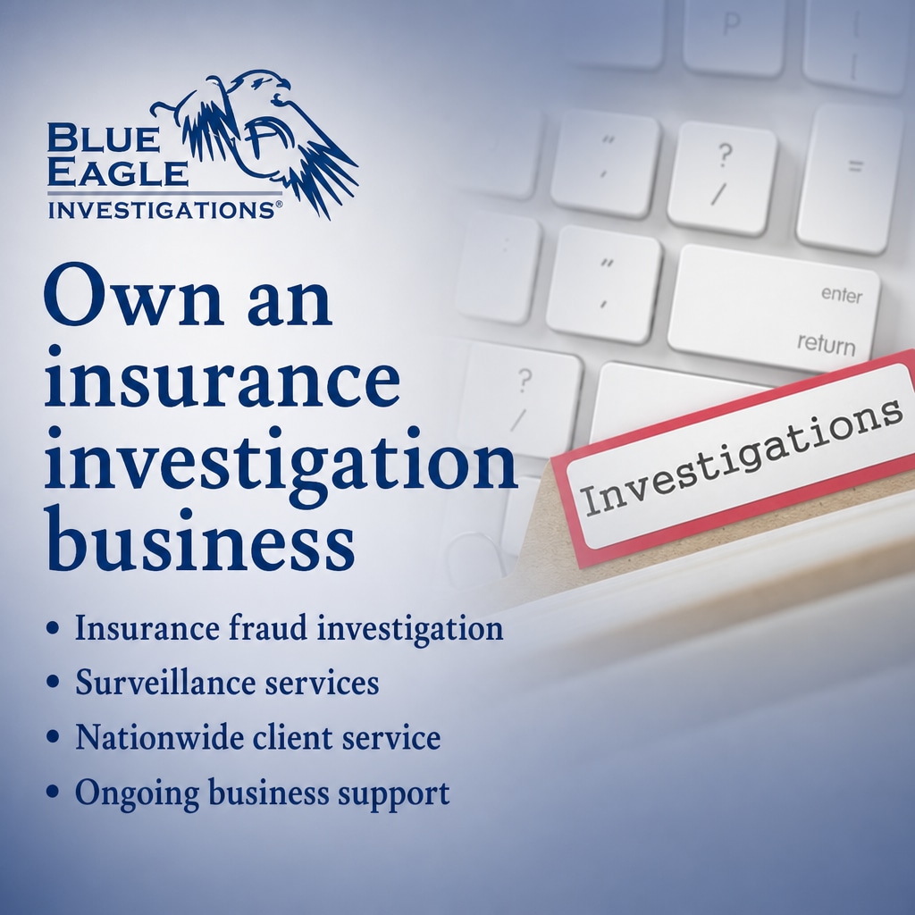 Blue Eagle Investigations ad creative