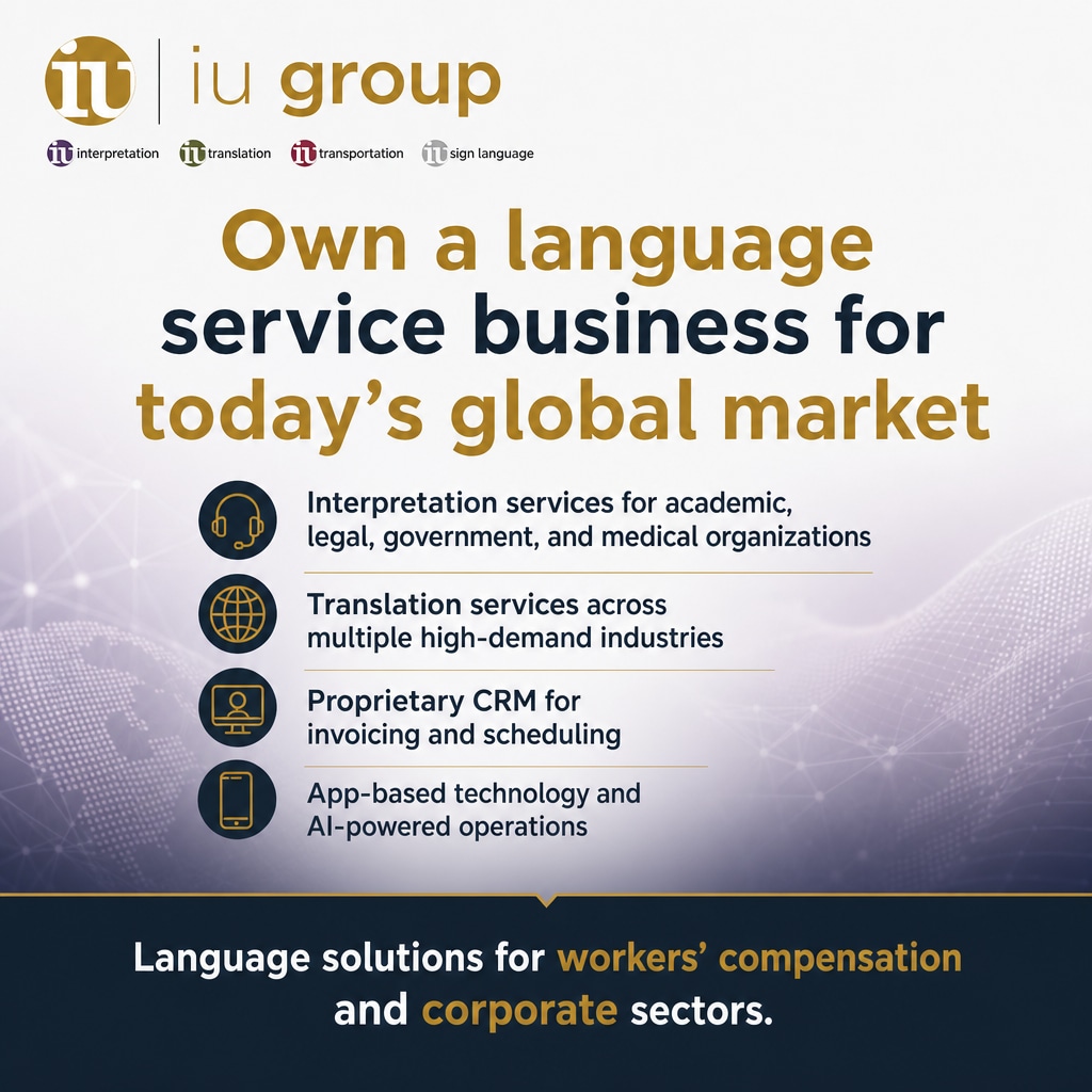 Interpreters Unlimited ad creative