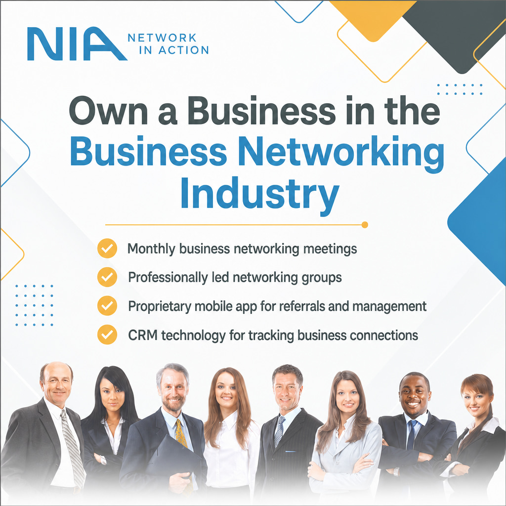 Network In Action ad creative
