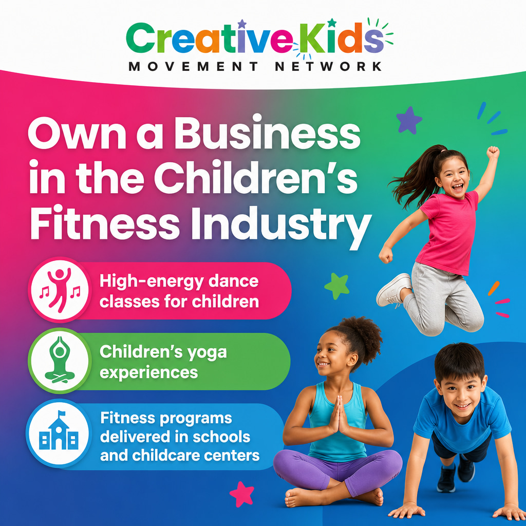 Creative Kids Movement Network ad creative